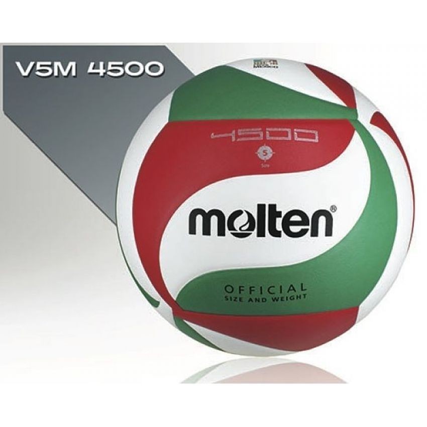 Balon Voleibol Molten V5M4500 Piel Sintetica 5-Multicolor