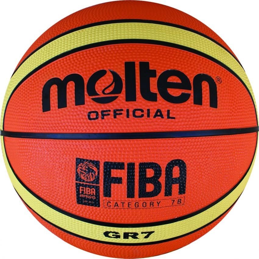 Bálon Basquetbol Hule Natural Molten GIUGIARO 7 - Naranja