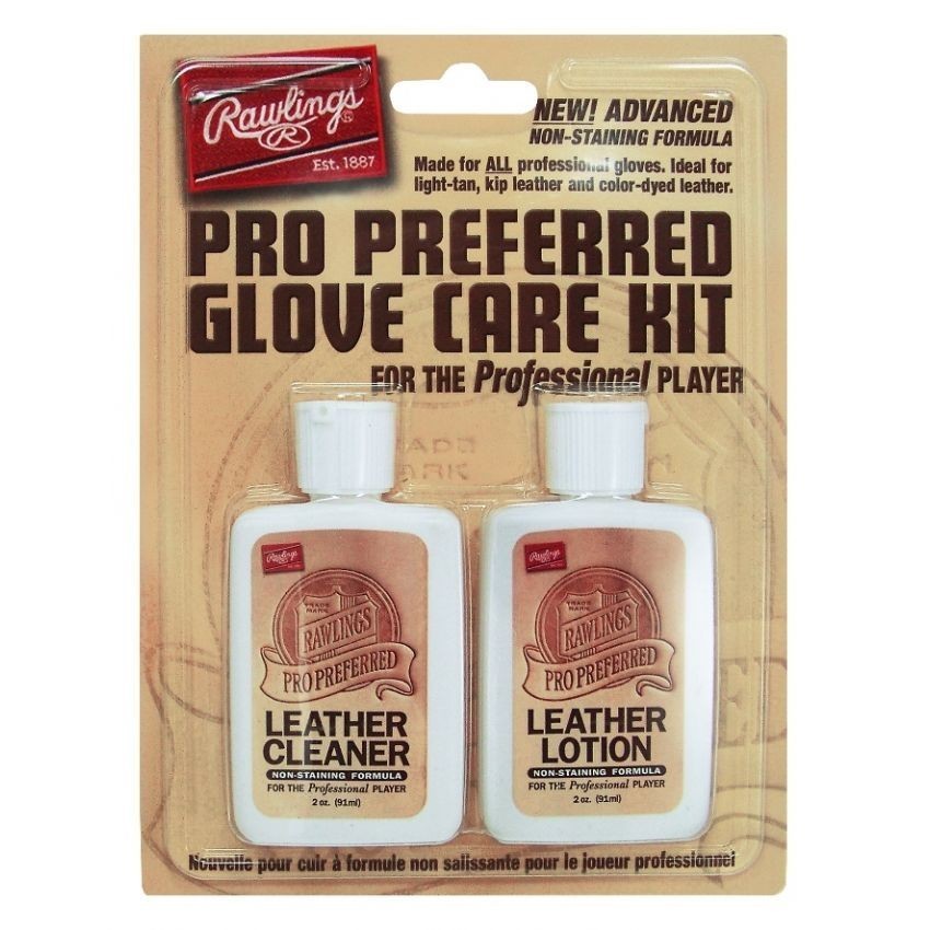 KIT ACONDICIONAMIENTO PARA GUANTES BASEBALL RAWLINGS PRO PREFERRED GLOVE CARE KIT