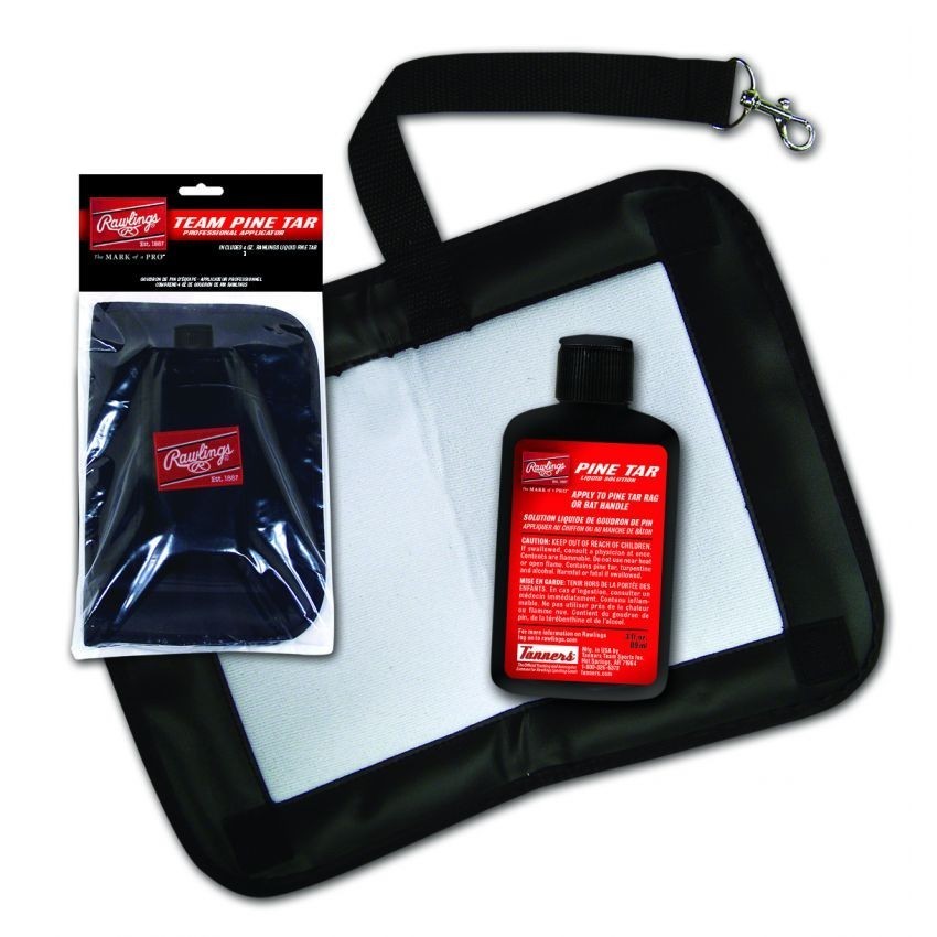 COJIN APLICADOR Y BREA PARA BAT BASEBALL RAWLINGS TEAM PINE TAR