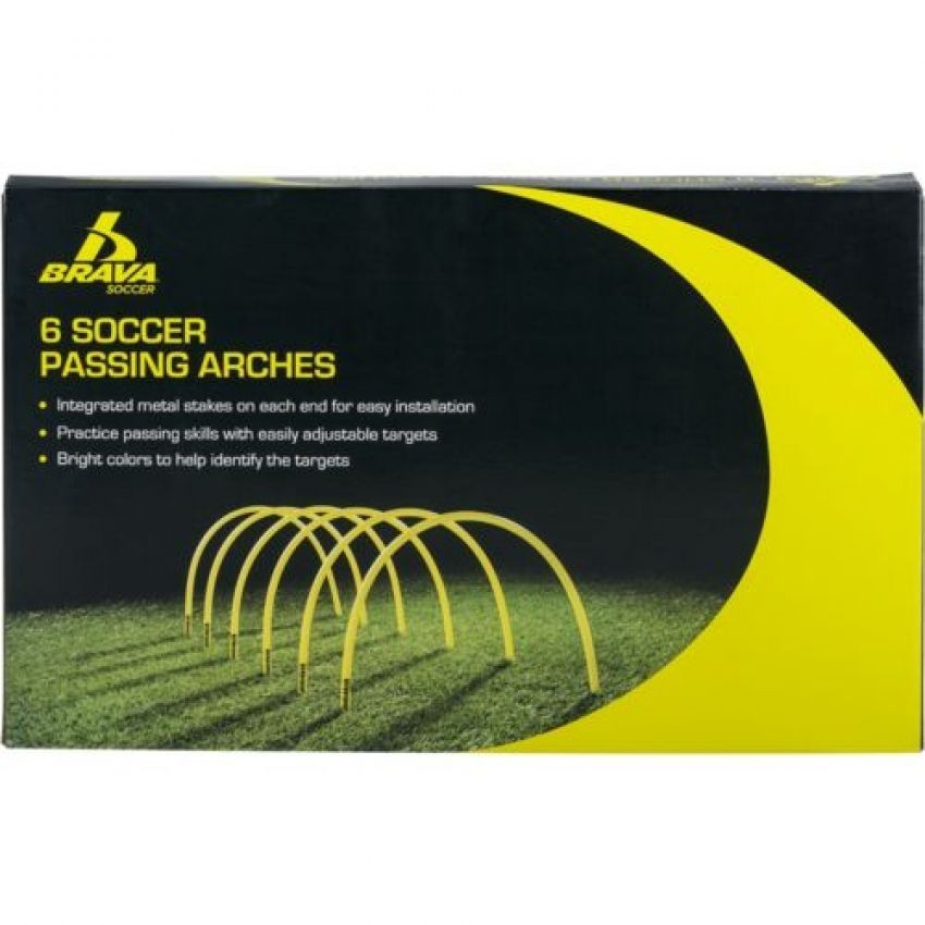 Brava Paquete de 6 Arcos para entrenamiento de Futbol Soccer