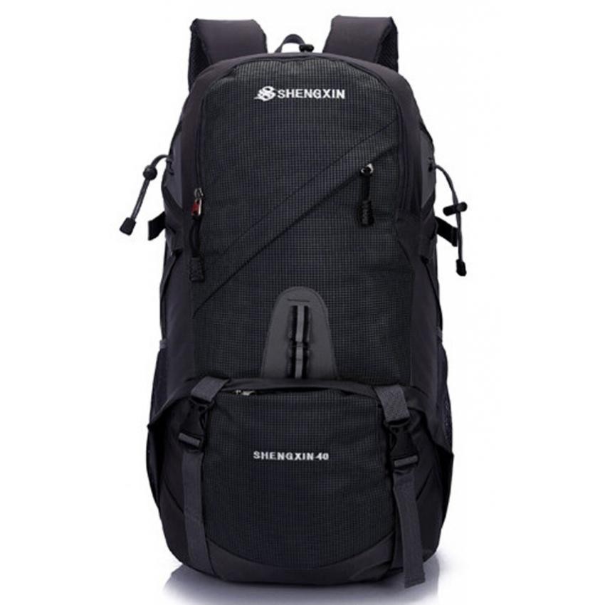 Bolsa de deporte bolsa de viaje hombres/mujeres Deportes Mochilas (Negro)