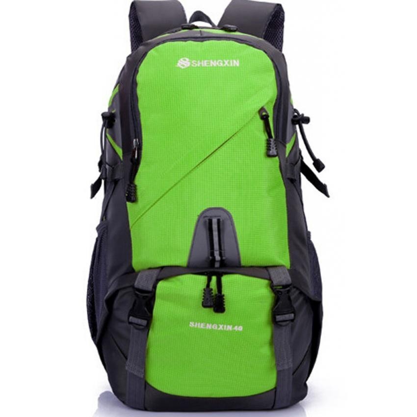 Bolsa de deporte bolsa de viaje hombres/mujeres Deportes Mochilas (Verde)