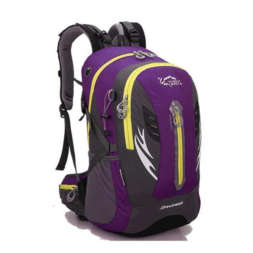 42L reposiciones al Aire Libre Deportes Senderismo Mochila Bolsa bandolera (violeta)