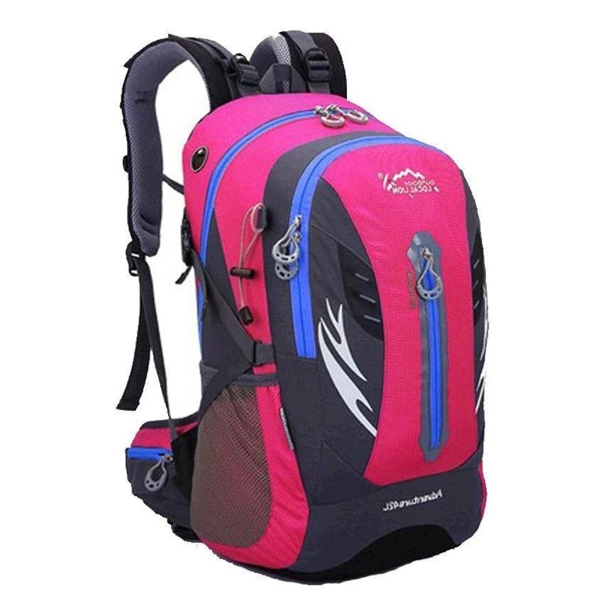 42L reposiciones al Aire Libre Deportes Senderismo Mochila Bolsa bandolera (rosa)