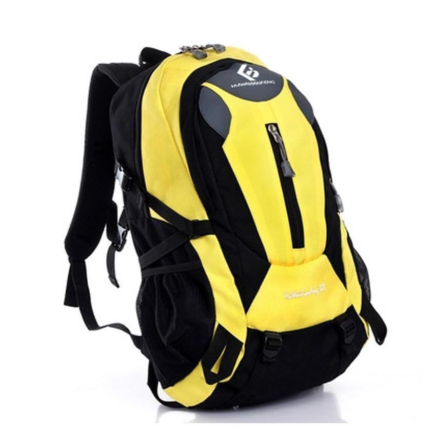 Excursiones al Aire Libre Mochila impermeable Mochila Viaje deportes al aire libre Mochila (amarillo)