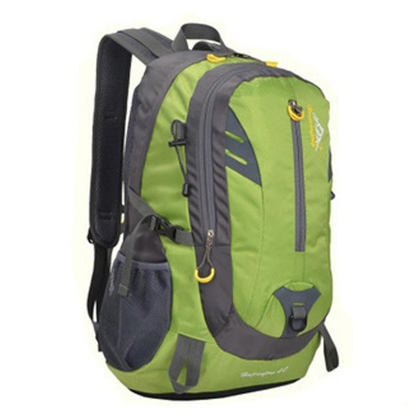 40L deportes al aire libre Senderismo Mochila Bolsa de viaje (verde)