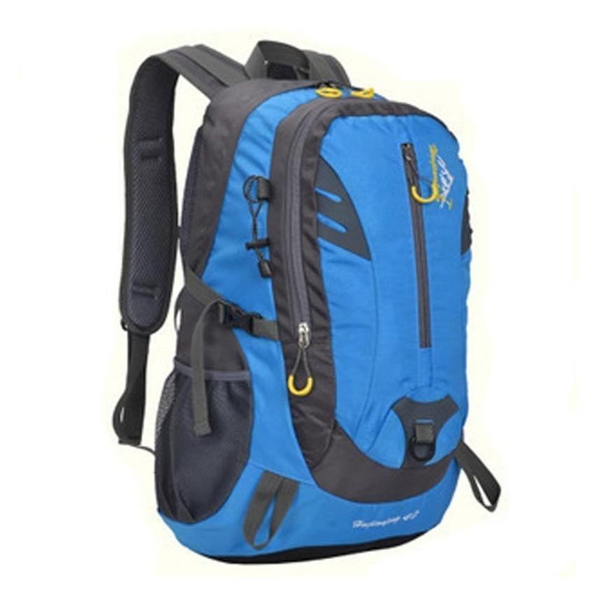 40L deportes al aire libre Senderismo Mochila Bolsa de viaje (azul)