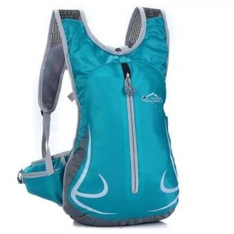 Bicicleta de Montaña Equitación Viaje hombros Mochila Bolsa de deporte al aire libre (verde oscuro)