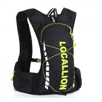 Multifunción Bolsa de deporte al aire libre a Caballo viajes de ocio Bolsa resistente al agua (negro y verde)