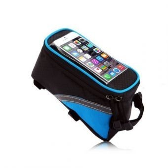Mochila porta celular multiusos para bicicleta