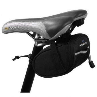 Bolsa Trasera De Asiento Para Bicicleta Roswheel Negra