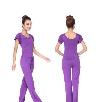 Estilo Coreano Deporte Fitness Yoga Algodón Demanda Artificial (negro)