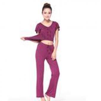 Estilo Coreano Deporte Fitness Yoga (Yoga Algodón Artificial) (marrón)