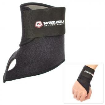 Win.max WMF09129 protección de neopreno Deporte Palm Pad de Protección (negro)