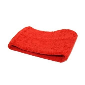 ELENXS Yoga Danza motorista Stretch Hairband Sweatband Moda elástico de algodón Head Band Deporte Diadema Roja