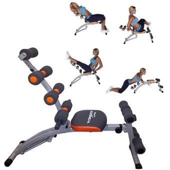 Wondercore Aparato De Ejercicio Abdominal Como Lo Viste En Tv Wonder Core-Gris