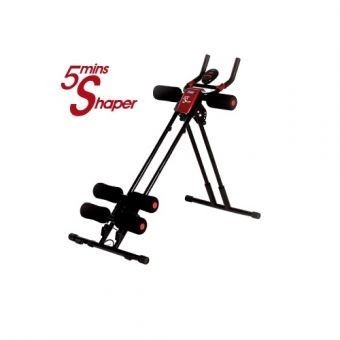 Ab 5 Minute Shaper Coaster Six Pack Abdomenales CF5MINSHAPER-Negro