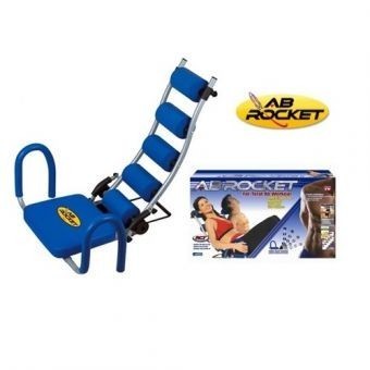 Ab Rocket Maquina Para Ejercicios Abdomen 3 Niveles Abdominales ABROCKET-Azul