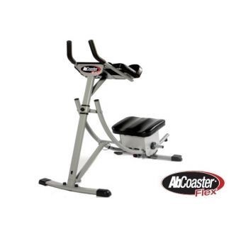 Ab Coaster Flex Ajustable y Plegable Ejercitador Abdominales Multigimnasio Gym CF212-Gris