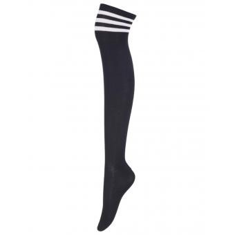 Unisex Rayado Sobre la rodilla Stocking flacos delgados Deportes Medias Casual Yucheer 6 colors