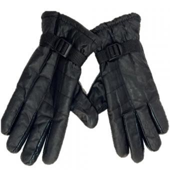 Guante Termico Antiderrapante con Borrega Interior Super Calientitos Color Negro