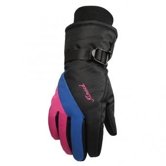 GUANTES DEPORTIVOS DE INVIERNO PARA HOMBRE MUJER AZUL+ROJO