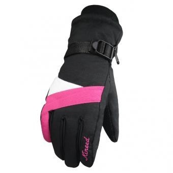 GUANTES DEPORTIVOS DE INVIERNO PARA HOMBRE MUJER BALNCO+ROSA
