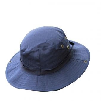 Militar Ejército Bucket Boonie Gorra camping Pesca Senderismo nueva de color azul marino