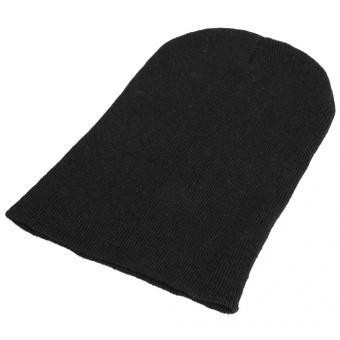 Moda Beanie Invierno Esquí de lana de punto sombrero que hace punto Cap Negro Yucheer negro