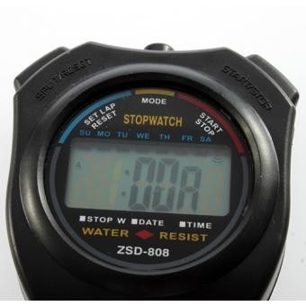 Digital Cronógrafo Deportes Contador Cronómetro con Correa EH