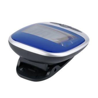 LCD saludable podómetro Monitor de Ejercicio Paso Contador Ayuda Dieta de Deportes Azul