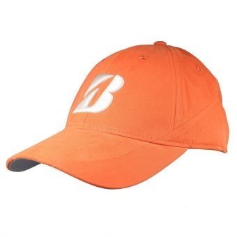 Gorra Bridgestone Golf Impermeable Naranja-Naranja