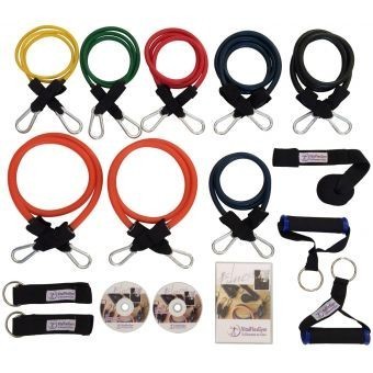 Kit de 8 Resistencias Elásticas VITALFLEXGYM Tu Gimnasio en Casa