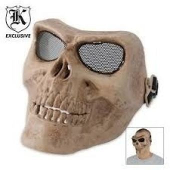 Careta Tactica De Gotcha Militar Mercenario Calavera Byteshop