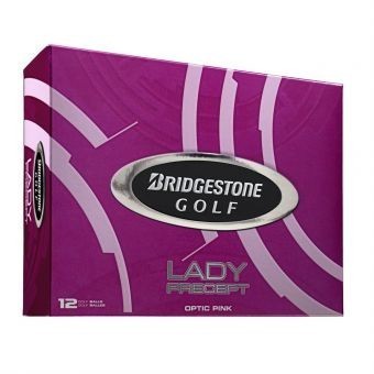 Docena de Pelotas de Golf para Mujer Precept Lady Rosa-Rosa