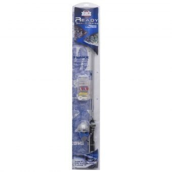 Combo Pesca Casting Zebco-Plata.