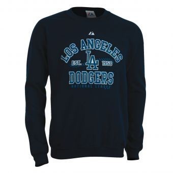 Sudadera Majestic LA Dodgers Sweatshirt-Azul