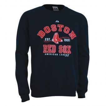 Sudadera Majestic Boston Red Sox-Azul Marino