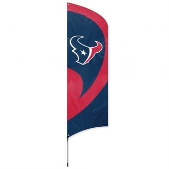 TTTX Texans Tall Team Flag with pole