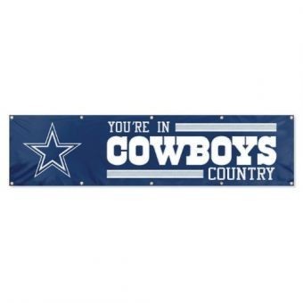 NFL Dallas Cowboys 8 Foot Banner