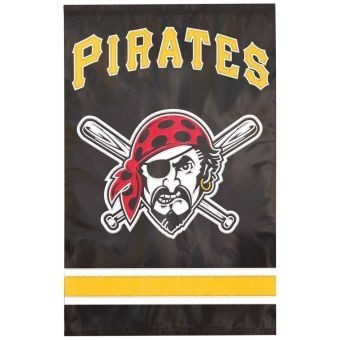 MLB Pittsburgh Pirates Applique Banner Flag [Sports]