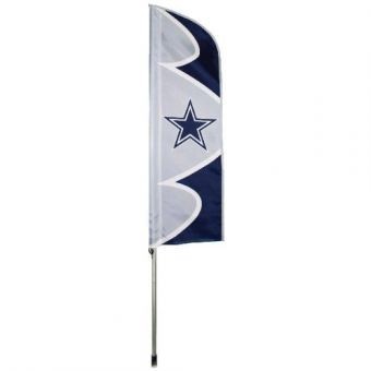 NFL Dallas Cowboys Swooper Flag and Pole