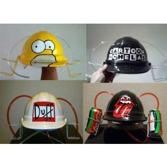 CASCO PORTA LATAS PERSONALIZADOS