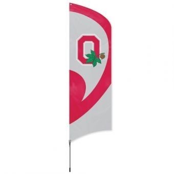 NCAA Ohio State Buckeyes Tall Team Flags