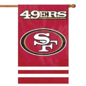 AFSF Forty-niners 44x28 Applique Banner