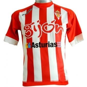 Jersey Sporting de Gijón Local Kappa K124SG Temp 2013