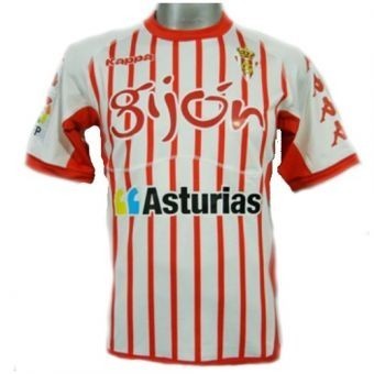Jersey Sporting de Gijón Local Temp 2011-2012 K120SG Slim Fit Rayas