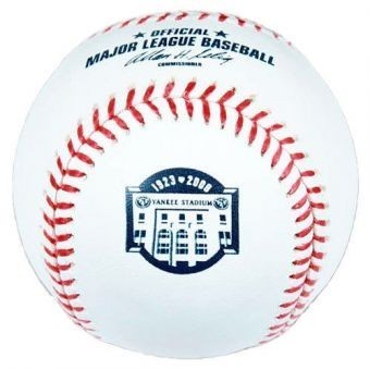 PELOTA CONMEMORATIVA TEMPORADA FINAL YANKEE STADIUM 2008 RAWLINGS