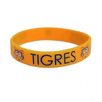 Pulsera de Silicón Tigres-Amarillo